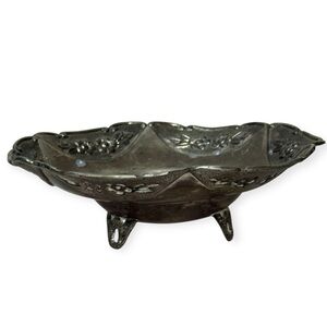 Vintage footed candy dish‎ made by Studio Silversmiths